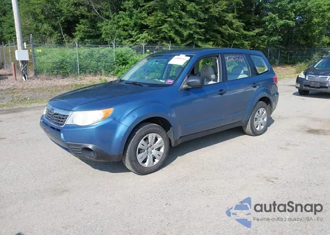 2009 Subaru Forester 2.5X from USA, damaged, VIN JF2SH61679H759249